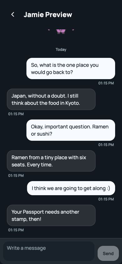 A Pigtail chat with fictional member Jamie Preview